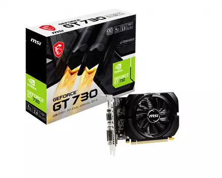 Видеокарта MSI GeForce GT 730 4 Б Retail