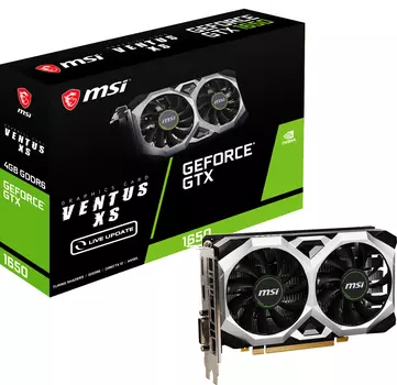 Видеокарта MSI GeForce GTX 1650 Retail LHR