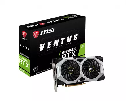 Видеокарта MSI GeForce RTX 2060 6 Б Retail