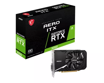 Видеокарта MSI GeForce RTX 3050 8 Б Retail