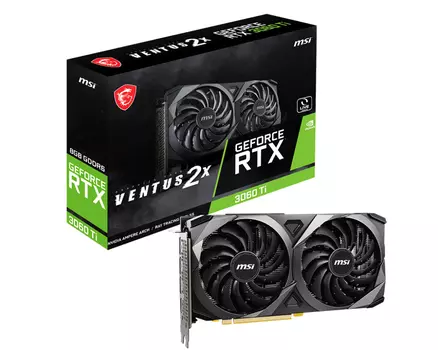 Видеокарта MSI GeForce RTX 3060 Ti 8 Б Retail LHR