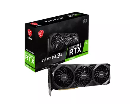 Видеокарта MSI GeForce RTX 3060 Ti 8 Б Retail