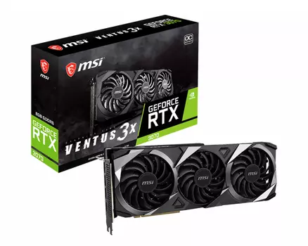 Видеокарта MSI GeForce RTX 3070 8 Б Retail