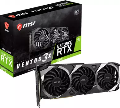Видеокарта MSI GeForce RTX 3070 8 Б Retail