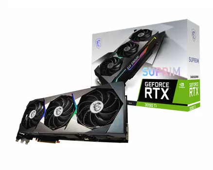 Видеокарта MSI GeForce RTX 3090 Ti 24 Б Retail