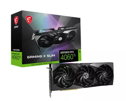 Видеокарта MSI GeForce RTX 4060 Ti 16 Б Retail