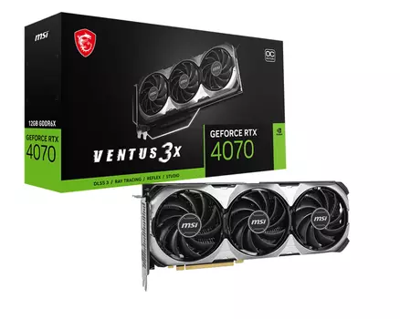 Видеокарта MSI GeForce RTX 4070 12 Б Retail