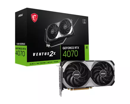 Видеокарта MSI GeForce RTX 4070 12 Б Retail