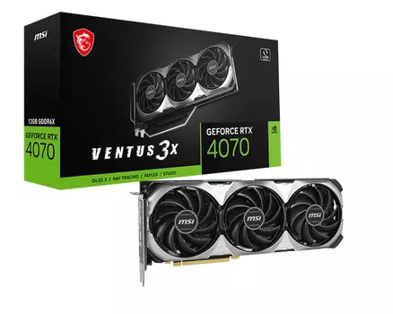 Видеокарта MSI GeForce RTX 4070 12 Б Retail