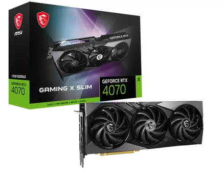Видеокарта MSI GeForce RTX 4070 12 Б Retail