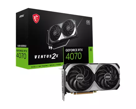 Видеокарта MSI GeForce RTX 4070 12 Б Retail