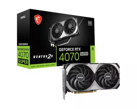 Видеокарта MSI GeForce RTX 4070 Super 12 Б Retail