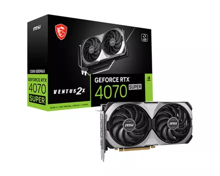 Видеокарта MSI GeForce RTX 4070 Super 12 Б Retail