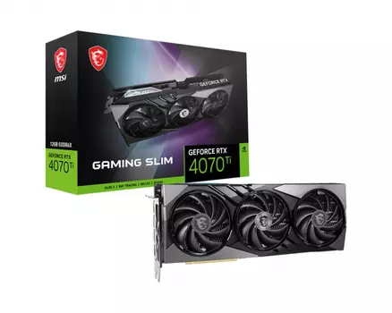 Видеокарта MSI GeForce RTX 4070 Ti 12 Б Retail