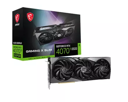 Видеокарта MSI GeForce RTX 4070 Ti Super 16 Б Retail