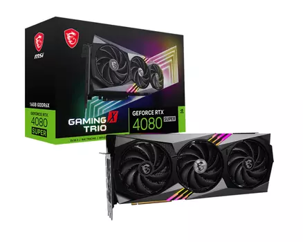 Видеокарта MSI GeForce RTX 4080 SUPER 16 Б Retail