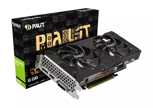 Видеокарта Palit GeForce GTX 1660 6 Б Retail