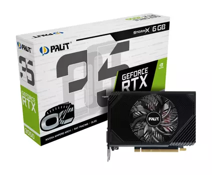 Видеокарта Palit GeForce RTX 3050 6 Б Retail