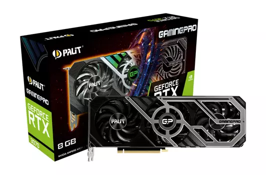 Видеокарта Palit GeForce RTX 3070 8 Б Retail