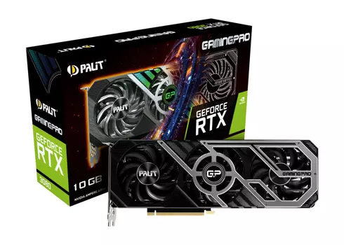 Видеокарта Palit GeForce RTX 3080 10 Б Retail