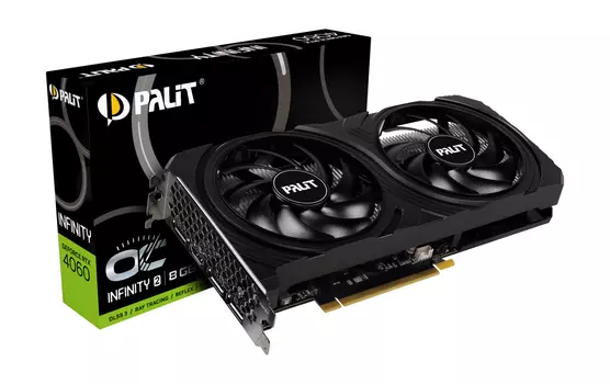 Видеокарта Palit GeForce RTX 4060 8 Б Retail