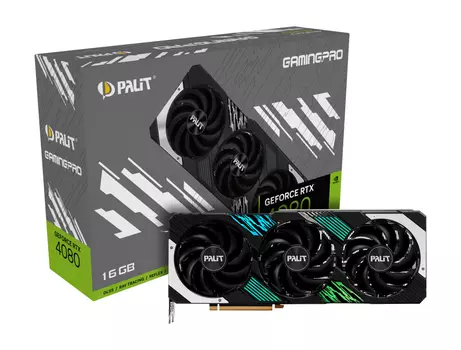 Видеокарта Palit GeForce RTX 4080 16 Б Retail