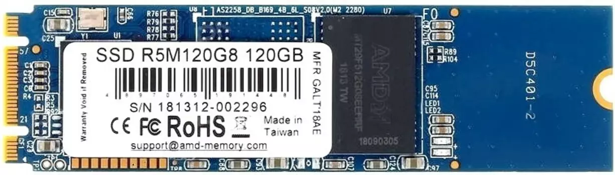 Внутренний SSD AMD SATA III 120Gb