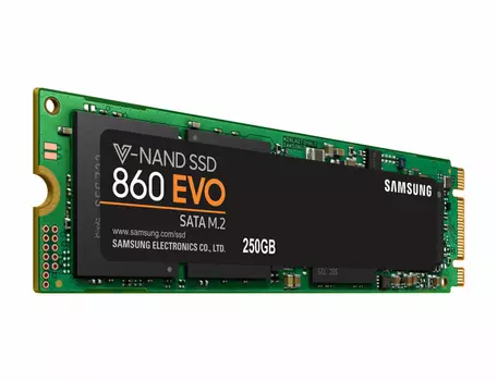 Внутренний твердотельный накопитель Samsung 860 EVO 250Gb