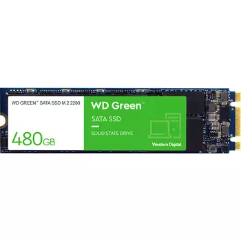 Внутренний твердотельный накопитель Western Digital Green 480Gb