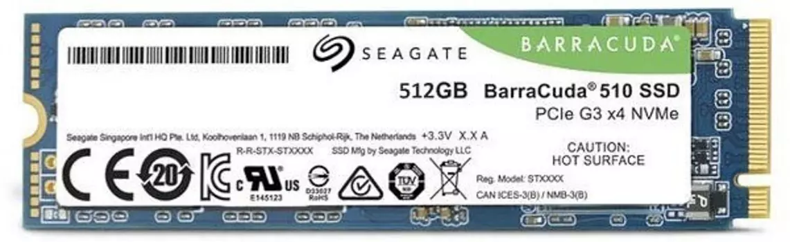 Внутренний твердотельный накопитель SEAGATE BarraCuda 510