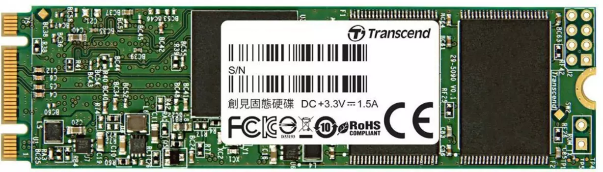 Внутренний твердотельный накопитель TRANSCEND M.2 SSD 960GB