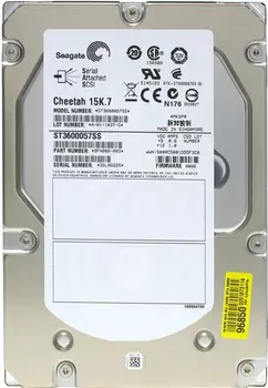 Жесткий диск SEAGATE Cheetah 3.5 600GB 15K SAS 6Gb/s (clean pulled)