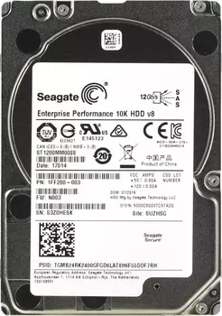 Жесткий диск SEAGATE Enterprise Performance 2.5 1200GB 10K SAS 12Gb/s