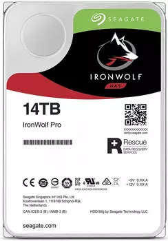 Жесткий диск SEAGATE Ironwolf 3.5 14Tb 7.2K SATA3