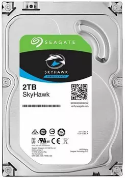 Жесткий диск SEAGATE SkyHawk Surveillance 3.5 2Tb 5.9K SATA3