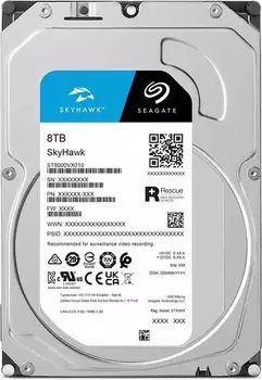 Жесткий диск SEAGATE SkyHawk Surveillance 3.5 8000GB 7.2K SATA3