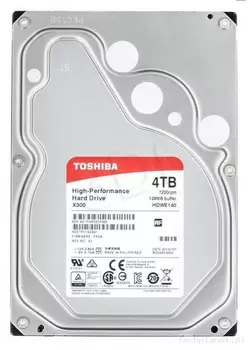 Жесткий диск TOSHIBA 3.5 HDD X300 4TB 7.2K SATA3