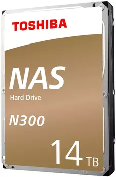 Жесткий диск TOSHIBA N300 3.5 14Tb 7.2K SATA3