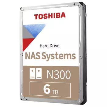 Жесткий диск TOSHIBA N300 3.5 6TB 7.2K SATA3