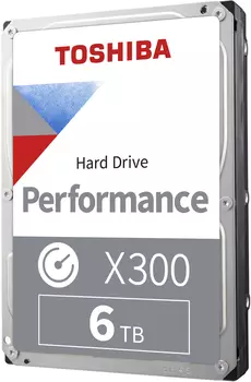 Жесткий диск TOSHIBA X300 3.5 6Tb 7.2K SATA3
