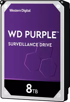 Жесткий диск Western Digital Purple 3.5 8TB 7.2K SATA3