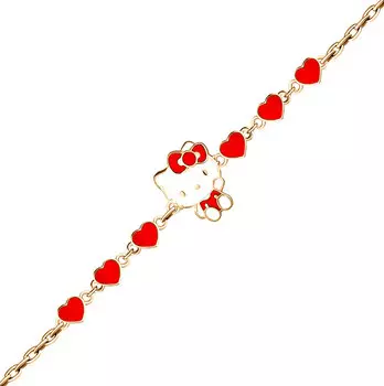 Браслеты Aquamarine 74422-S-g-a