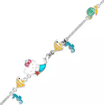 Браслеты Aquamarine 74423-S-a