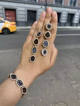 Браслеты JV AF4-1-BT-J-YG