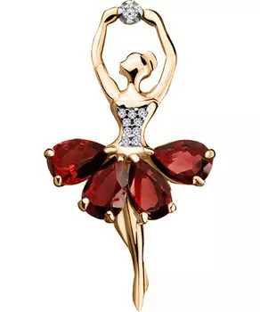 Броши Aquamarine 7263303A-S-g-a