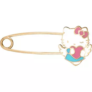 Броши Aquamarine 74432-S-g-a