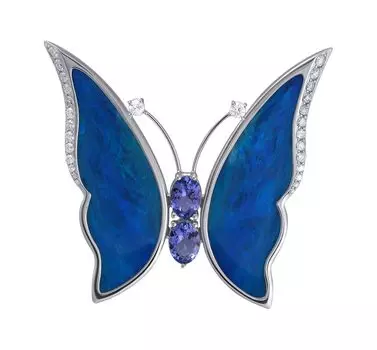 Броши JV KHAE-3079-BR-OP-TA-WG