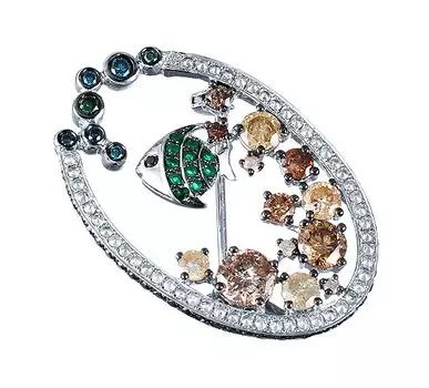 Броши JV MP52091-WD-BD-FD-1-WGDWDB-DB-DC-DN-EM-WG