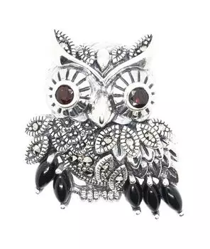 Броши Марказит HB0722-oniks-mr