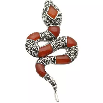 Броши Марказит HB785-serdolik-mr